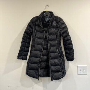 Saks Fifth Avenue Black Women’s 80% Down 20% Feather Puffer Jacket Size Small